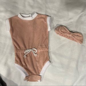 Blush one piece
